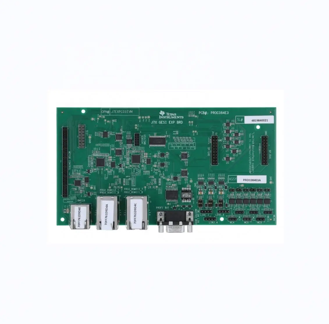 J7EXPCXEVM Electronic components development board