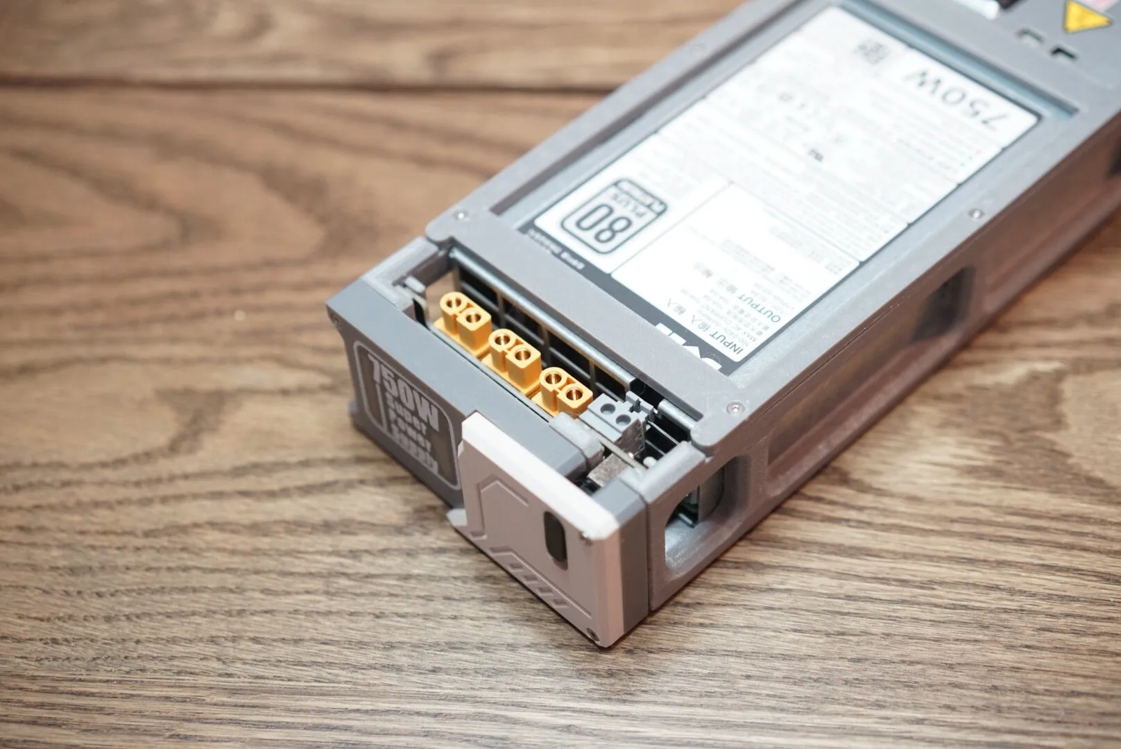DIY server power supply modification box, PETG 3D printing, suitable for Dell750W power supply, XT60 high power 12V output