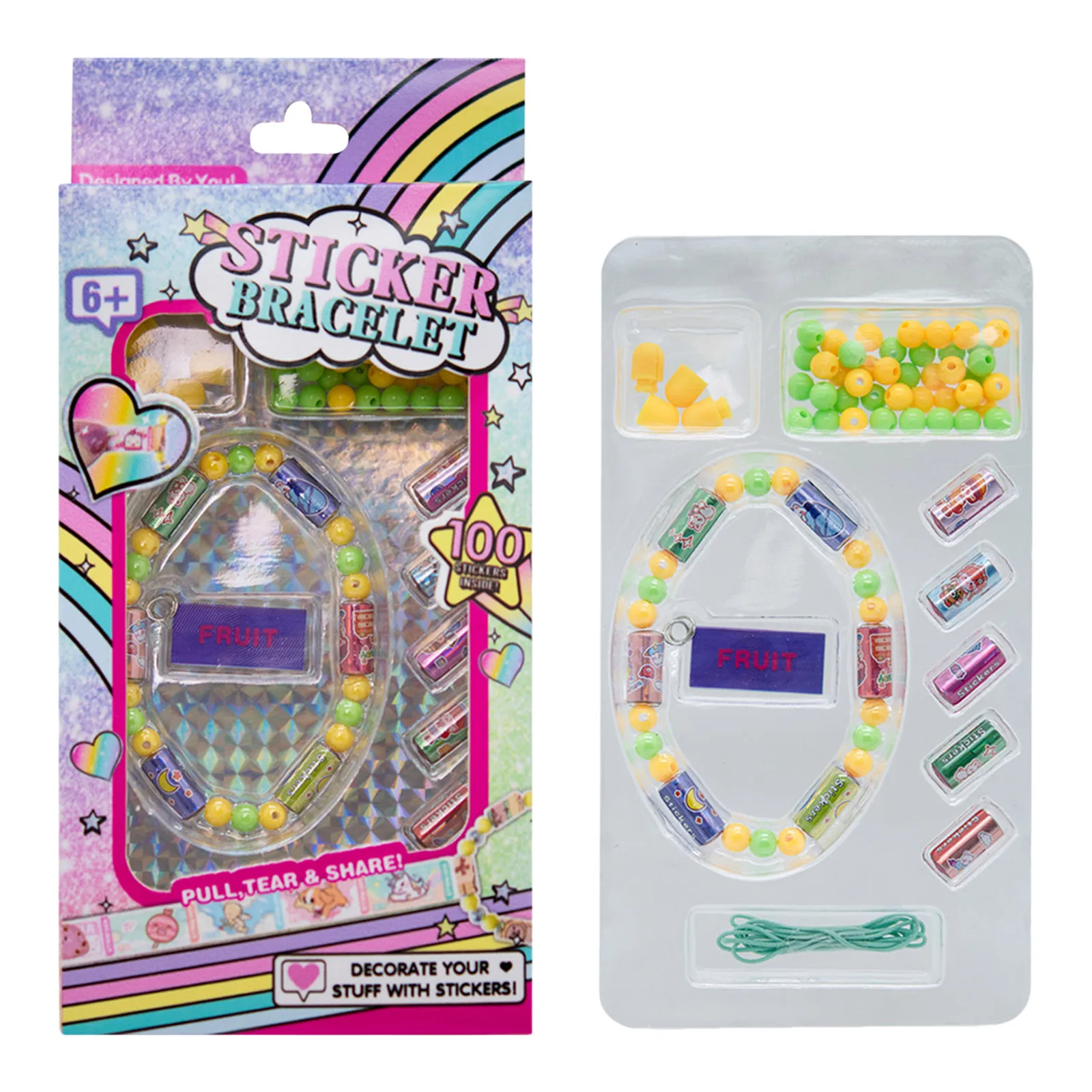 Kit de fabricação de pulseiras para crianças de 2 a 4 anos, joias de amizade, artesanato com contas de letras grandes, cesta de presentes de páscoa pré-escolares