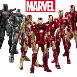 ZD Toys Iron Man Series articulación móvil MK1 MK2 MK3 MK4 MK5 MK6 MK7 MK42 MK43 MK50 figura de acción de película muñecas Mark de 7 pulgadas