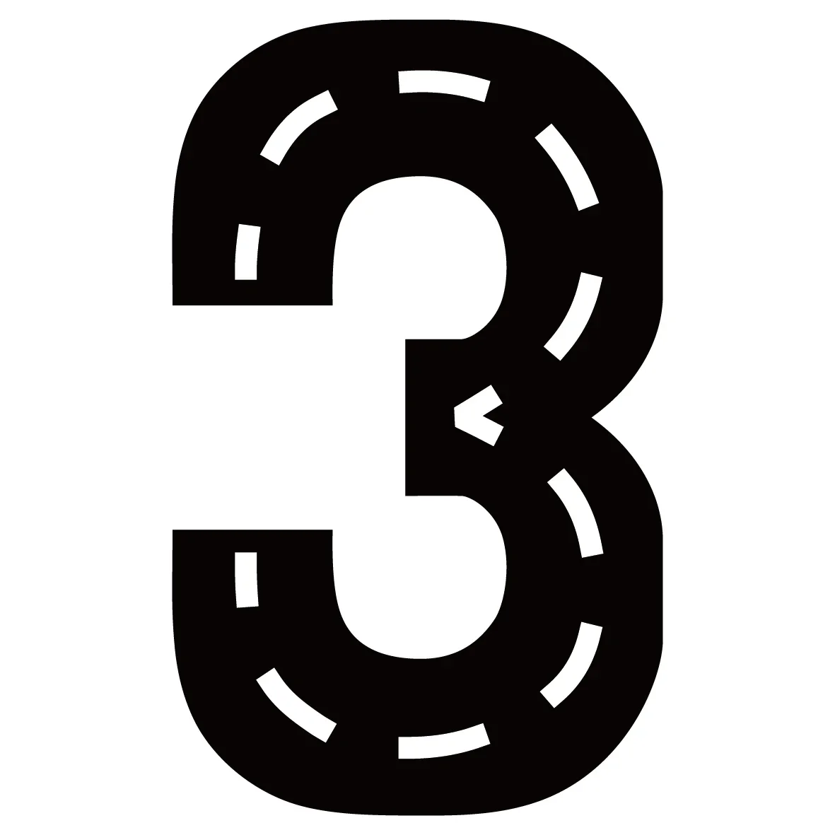 73cm Number Mosaic Board Customize DIY Large Digit for Racing Car Birthday Party Backdrop Decorations Kids Baby Shower Decor