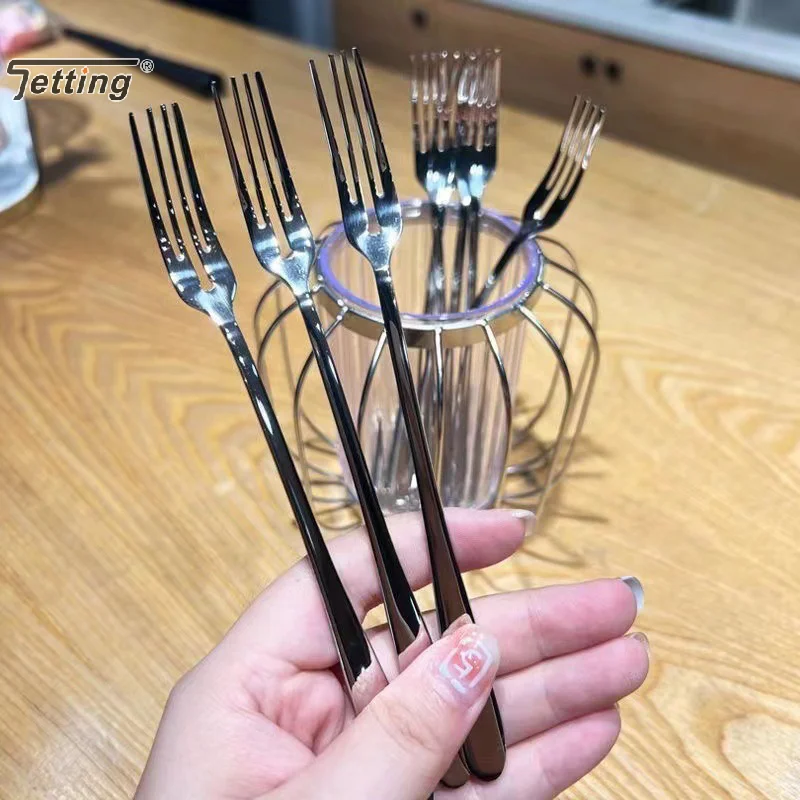 Нержавеющая-сталь-вилка-для-торта-фруктов-вилки-для-ужина-салата-посуда-стержень-для-перемешивания-кофе-десертная-вилка-для-отеля-вечеринки-кухонный-инструмент