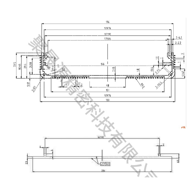 CNC Machining Anodized Aluminum Enclosure Metal Electronics Instrument Enclosure Junction Box PCB Enclosure