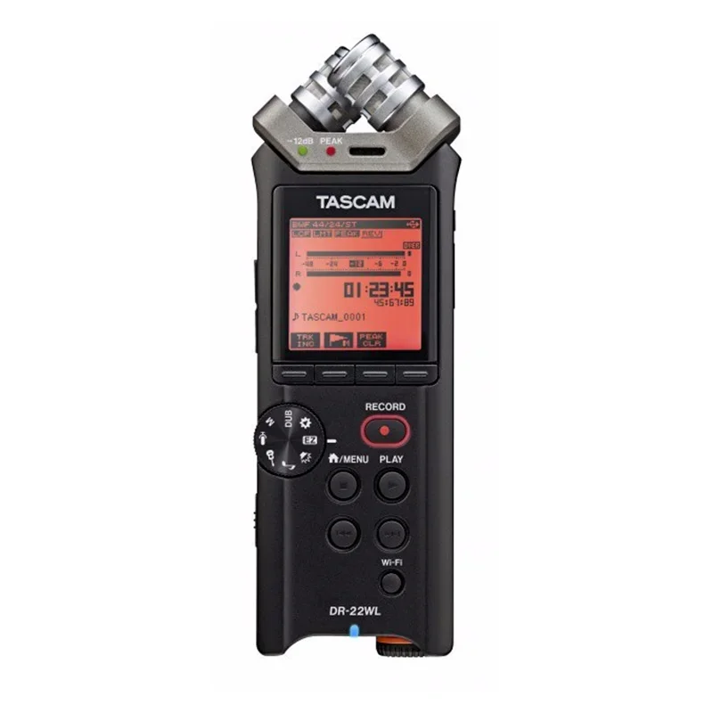 Original New Tascam DR-22WL Portable Handheld WIFI Wireless Recorder with Wi-Fi Professional for Recording Dr-07mkii Upgraded