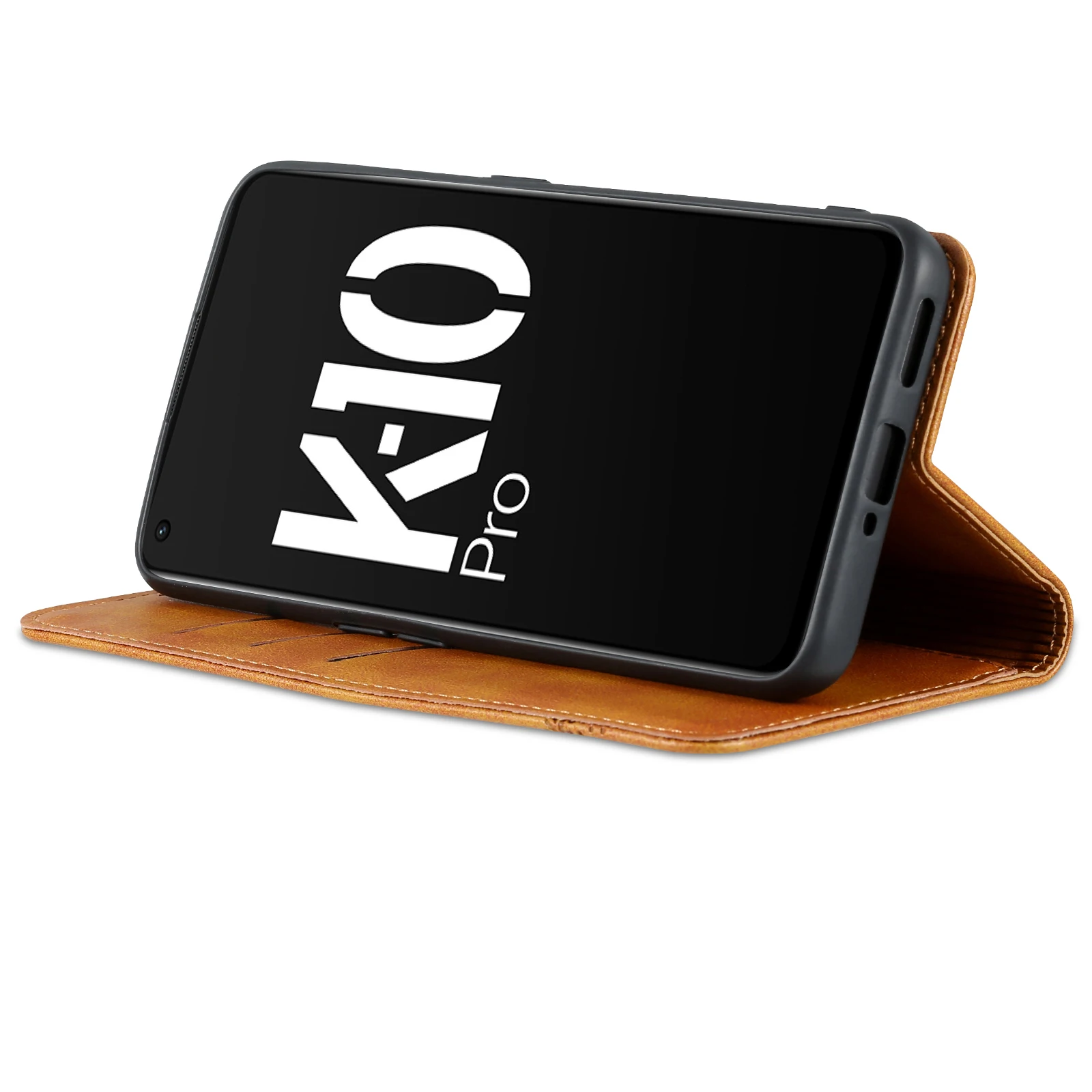 محفظة جلدية جراب هاتف ل ممن لهم K10 برو K9 K9S K9X K7X 4G 5G F19 Pro زائد F21Pro F17 F15 فليب حامل بطاقة فتحة غطاء كوكه