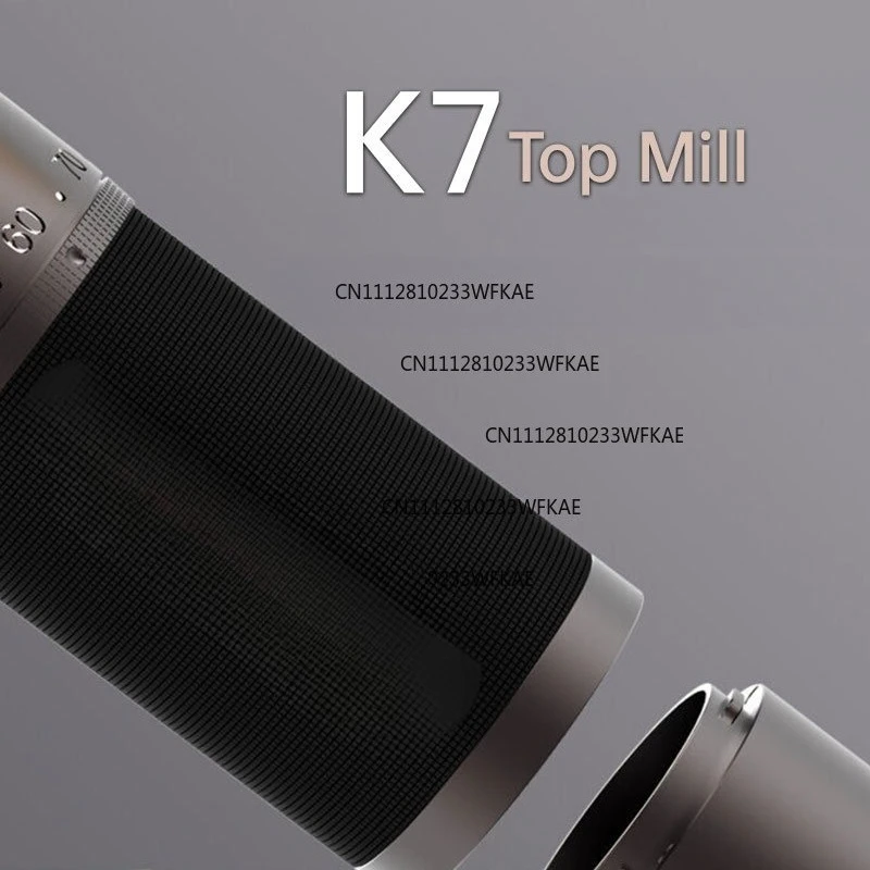 Manual coffee grinder capacity 35g titanium alloy cone, new, high quality