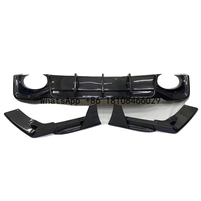 

Новый спойлер заднего бампера Audi RS6 RS7 из углеродного волокна в стиле Fd для Audi A6 2020-2021 гг., модифицированный для оптимального стиля