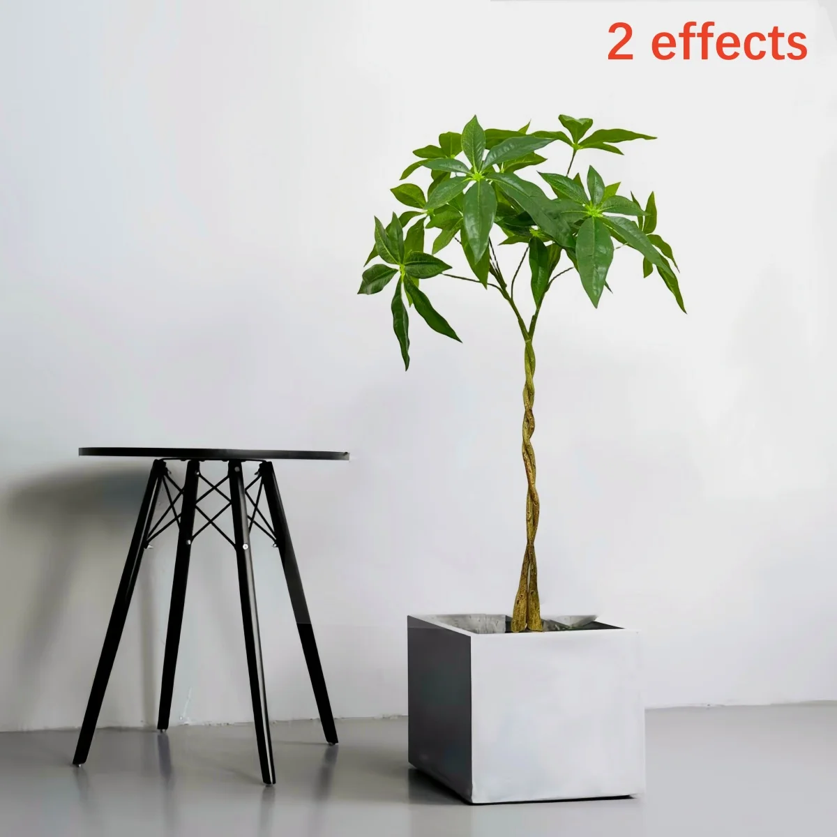 Artificial Green Plants DIY Fabricated Banyan Tree Plastic Monstera Fake Palm Tree Hotel Home Decoration Accessories