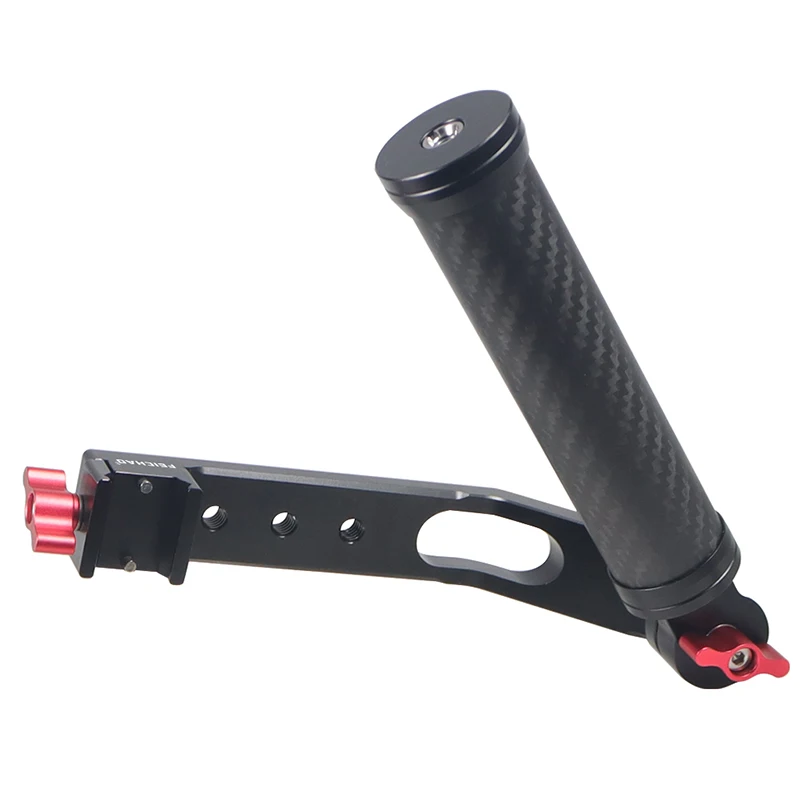 FEICHAO ألياف الكربون حبال مقبض طوي قبضة اليد تمديد قوس ل DJI Ronin RS2 RS3 RS3PRO RS3mini RS4/4PRO RS4mini