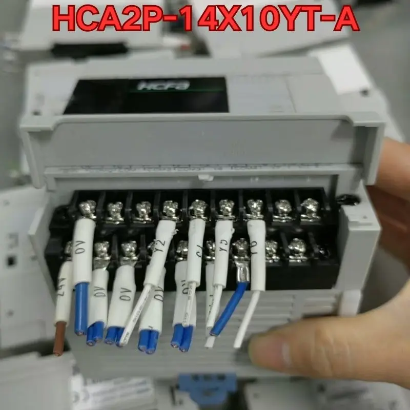 Second-hand HCA2P-14X10YT-A PLC controller function test is normal