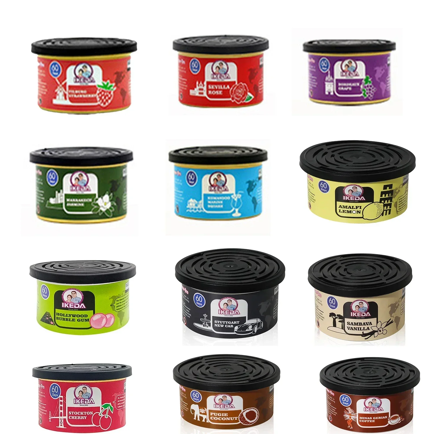Car Air Freshener: Coconut Fragrance | Car Fragrance | Deodorant Must-have | Long-lasting | Fragrance | for Home Closets