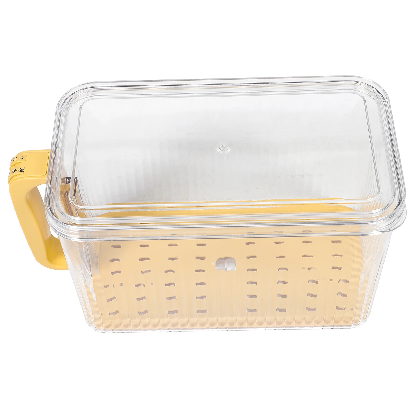 

Bread Box Small Tall Shallow Green Loaf Storage Container for Fridge Kitchen Vegetables Cereals Flour Bucket Sealed ganizer Food