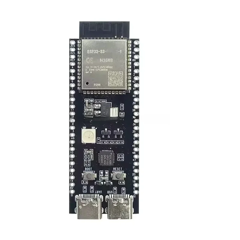 

Плата разработки ESP32-S3-DevKitC-1 N16R8 44Pin CP2102 Type-C Micro с модулем Wi-Fi ESP32 S3