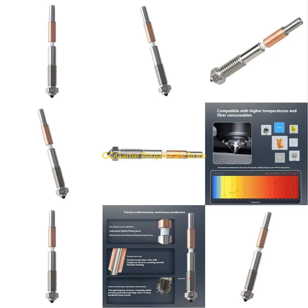 

Металлическое сопло U55B для высокой печати и продления срока службы