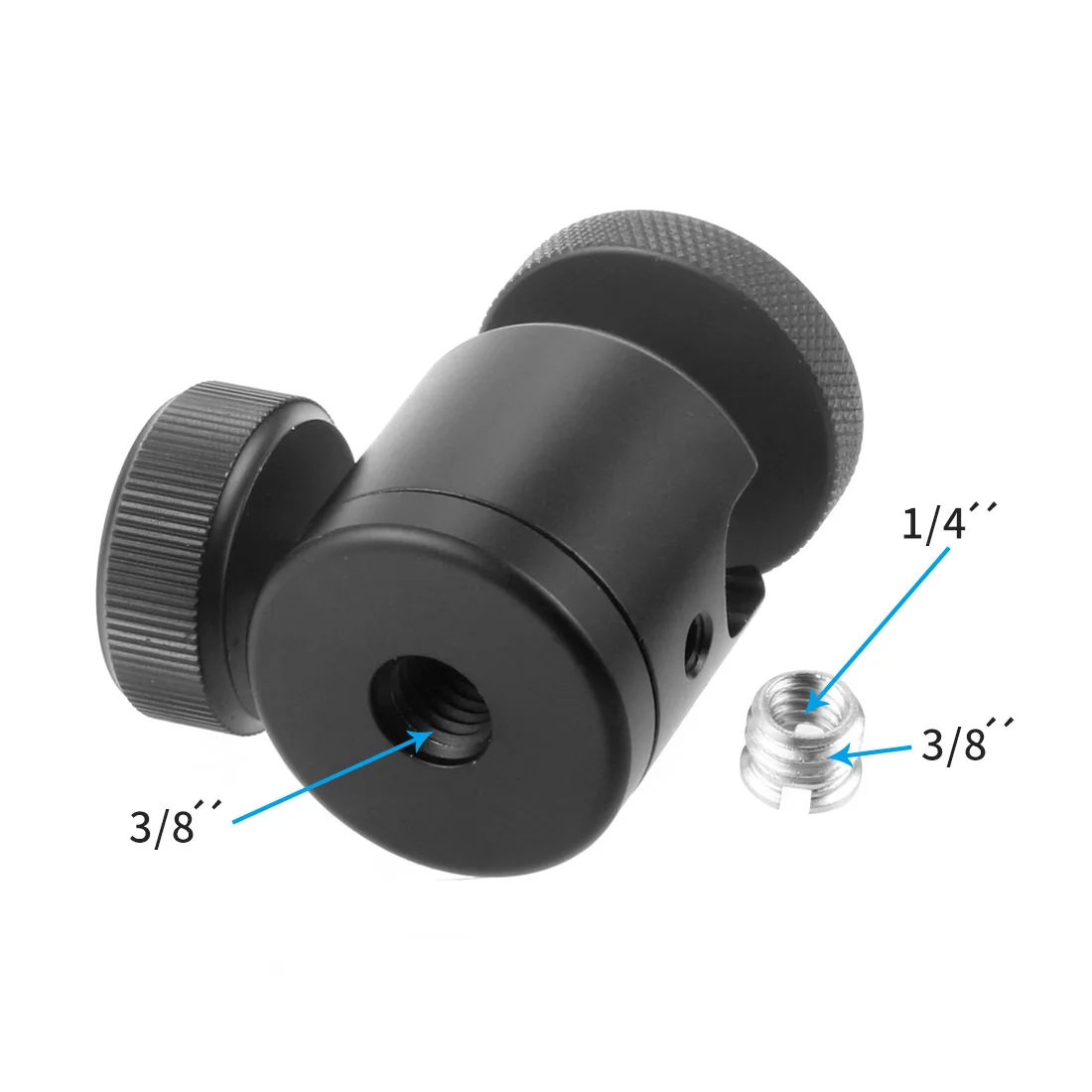 Super Clamp Mount Halter mit Stativ Kugelkopf Adapter für Gopro für Insta360 DSLR Monitor LED Blitzlicht Kamera Röhren halterung – Detail 33