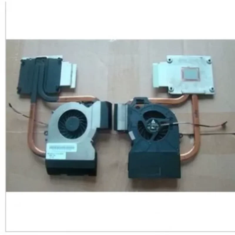 for HP DV6-6000 DV7-6000 Integrated Independent Fan Heat Sink Thermal Conductive Copper Tube Module