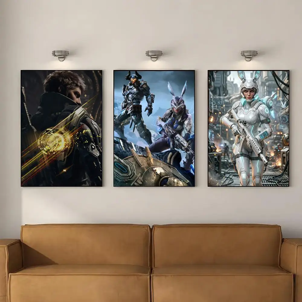 The First Descendant Poster High Quality Wall Art For Home Bedroom Living Hallway Perfect Gift