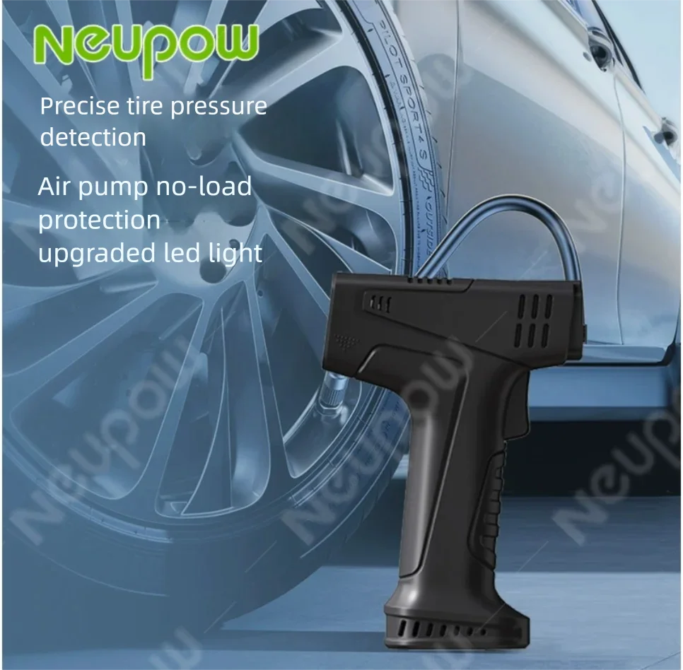 Bomba de aire compacta, portát - Car Portable Tire Inflator reseña y precio