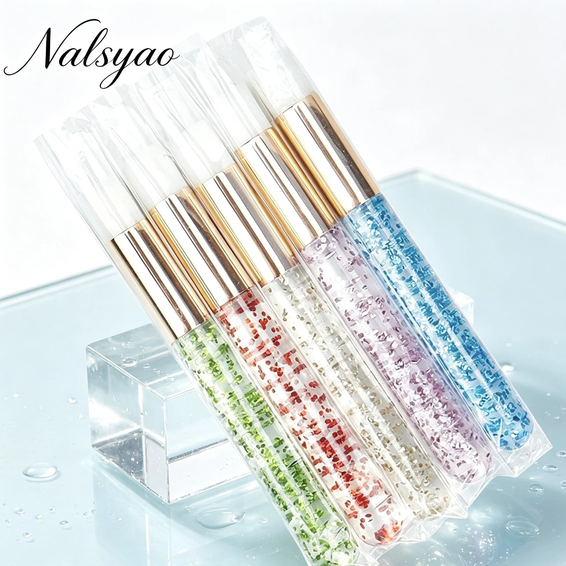 Peel Off Blackhead Remover Makeup Tools 20 Pcs Crystal Eyelash Cleaning Brush Lashes Shampoo Brush Eyelash Extension Supplies