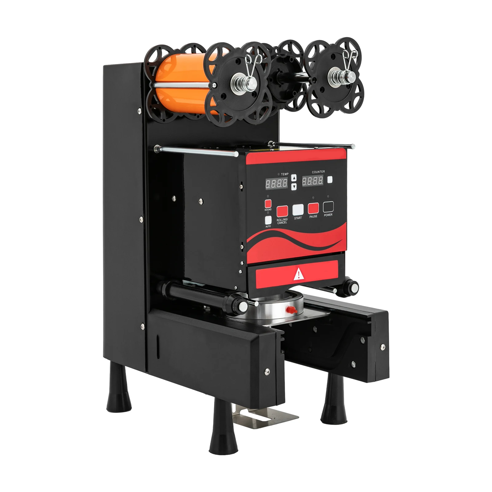 Automatic Sealing Machine for Cups Tea Cup Sealing Machine 350W Milk Tea Sealing Machine