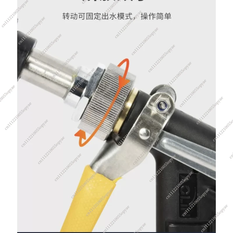 Electric High Pressure Sprayer Adjustable Atomization Spray Gun Ultra Fine Water Gun for Garden Orchard Greenhouse Farm