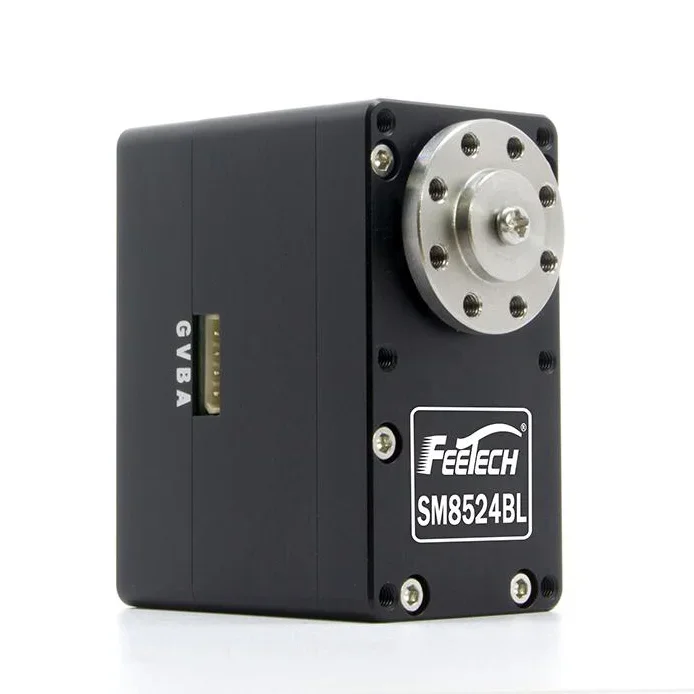 SM8524BL 24V 80KG ultra torque 360 degree rotation Single shaft TTL robot RS485 Mobus High precision intelligence Servo