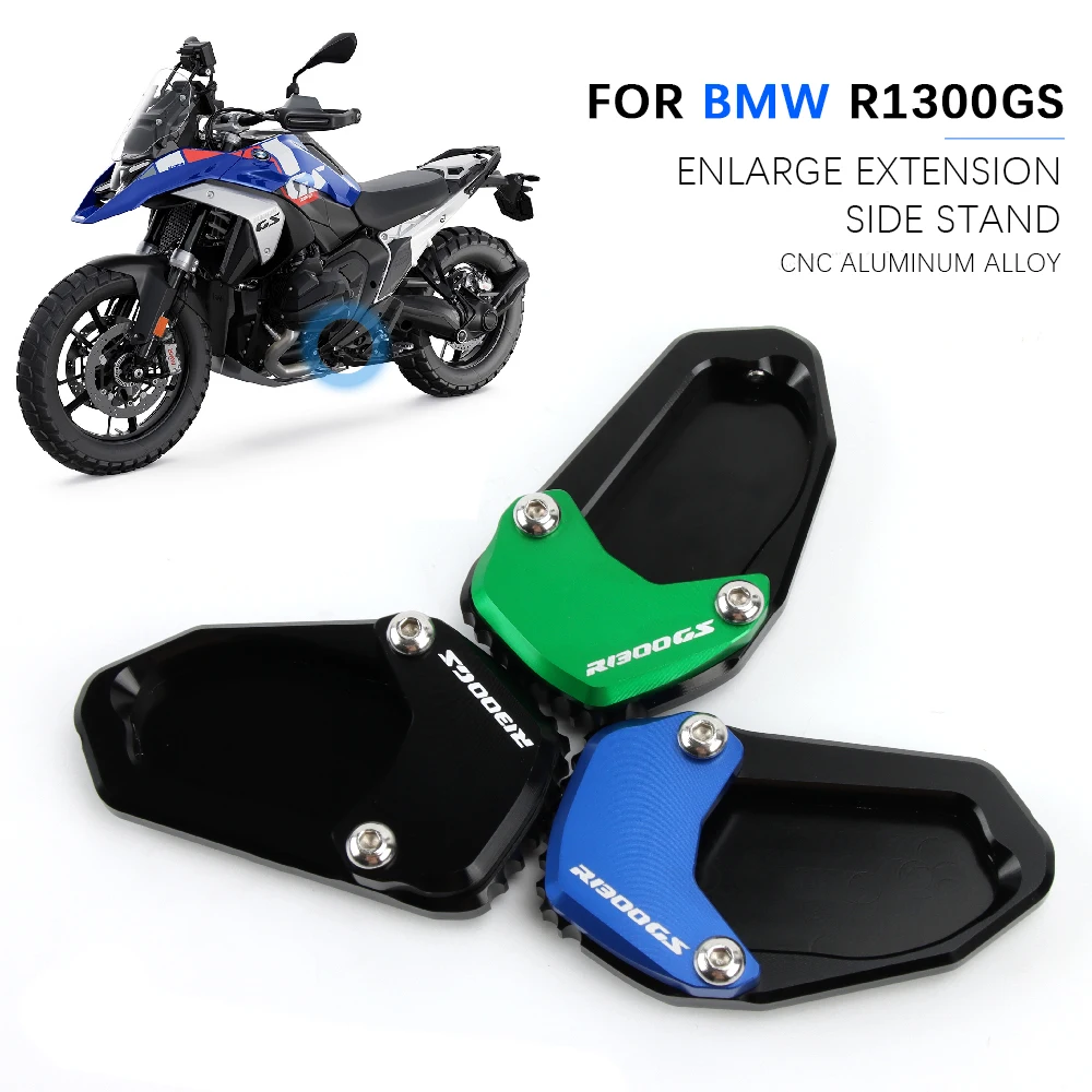 

Motorcycle For BMW GS1300 R 1300 GS CNC Side Stand Enlarge Extension R1300GS ADV Adventure 2023 2024 Kickstand Foot Pad Support