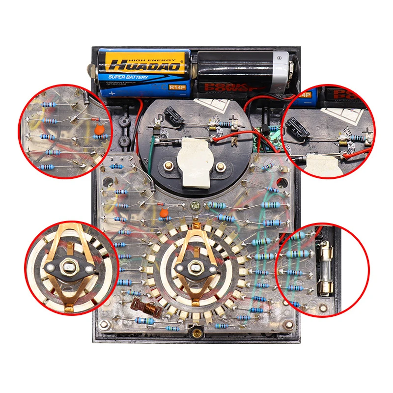 Pointer Multimeter MF47-6 Mechanical Switch Circuit Board Infrared Remote Control Detection Of External Magnetism