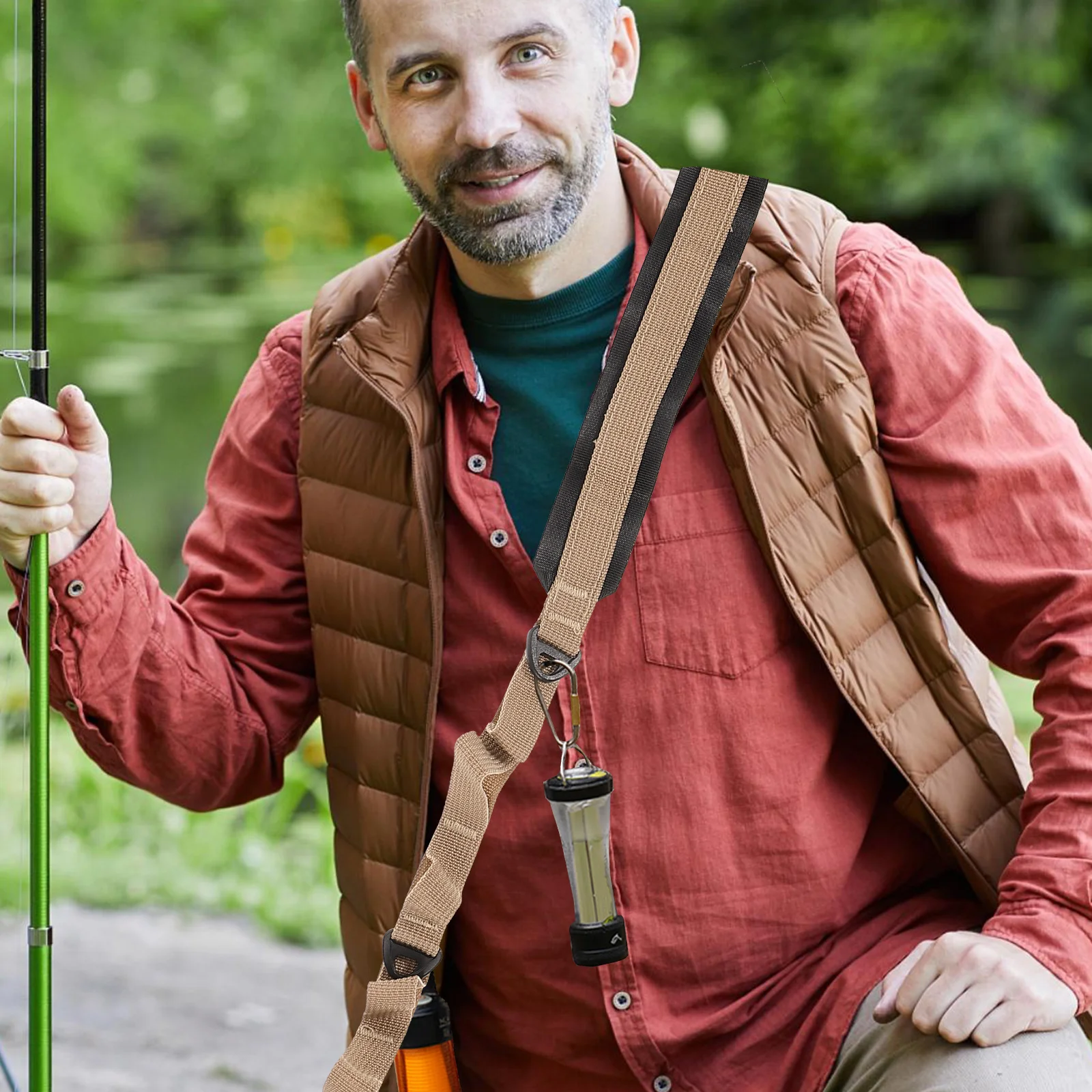 

Multifunctional Shoulder Bag Hanging Rope for Camping Messenger Outdoor Versatile Lanyard Travel