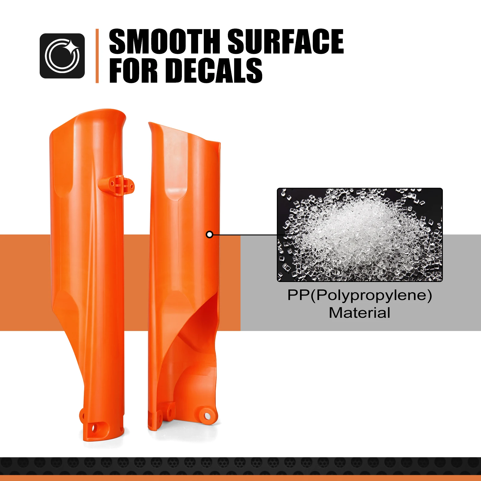 2024 ل KTM EXC 300 EXC 250 EXC 150 EXC-F 500 EXC-F 450 350 250 EXCF دراجة نارية الجبهة السفلى شوكة غطاء حماية عدة #4