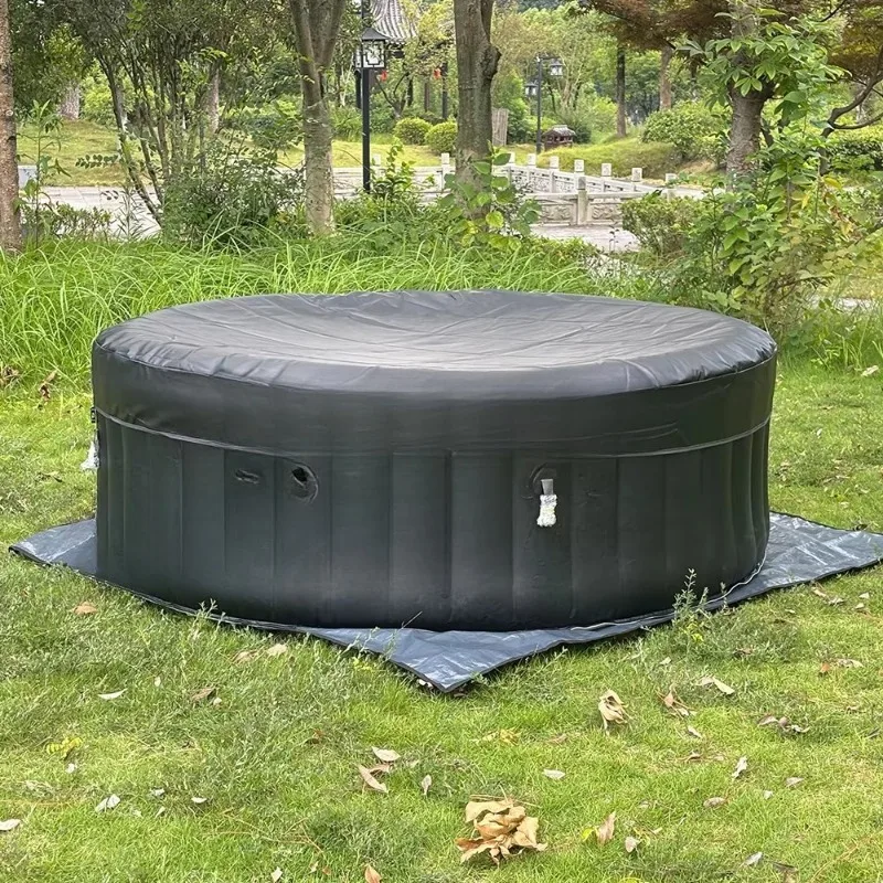High Quality Inflatable Round Spa Tub, Hot Tub, Portable Multiplayer Spa Tub, Hotel Outdoor Use