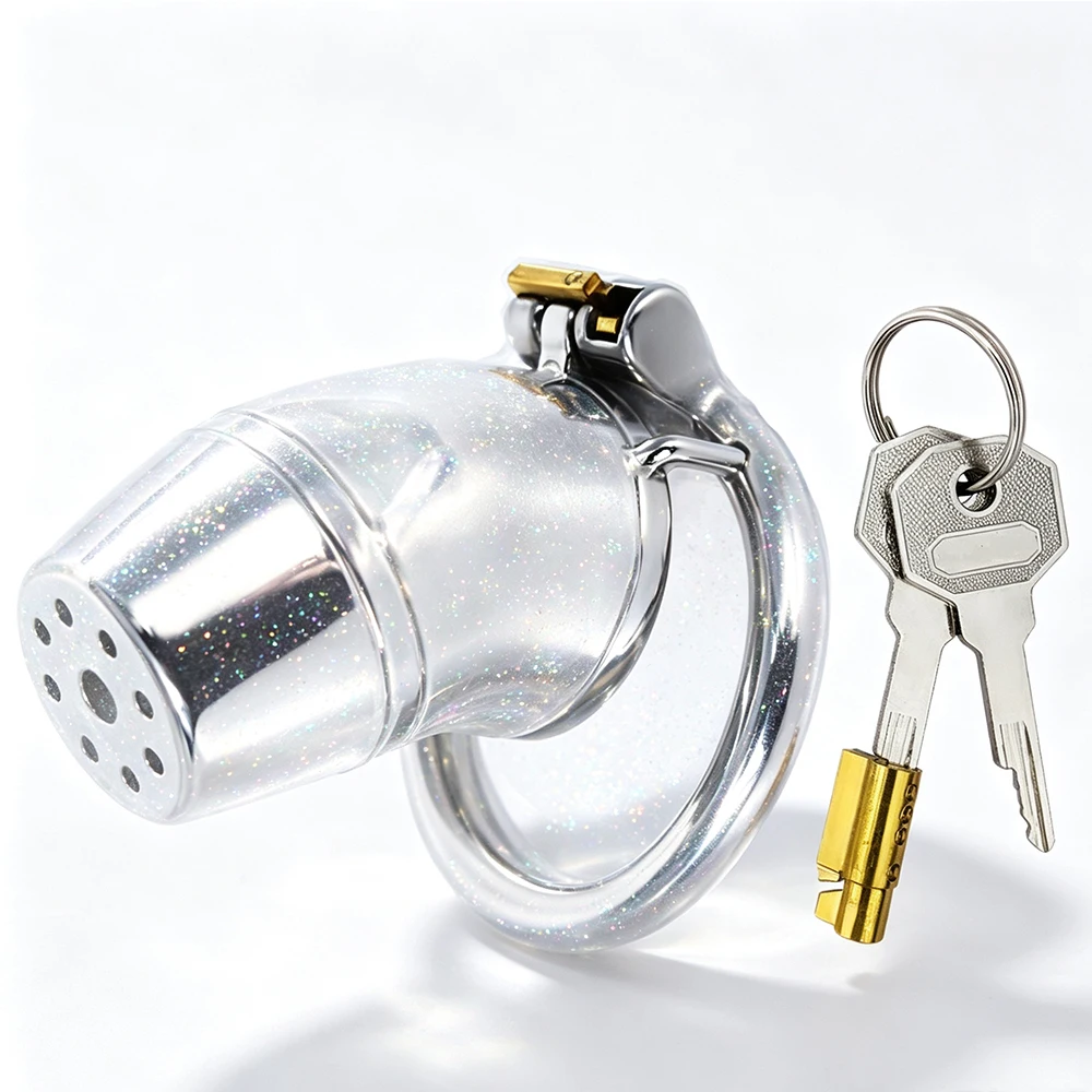 FRKO Metal Steel Big Spray Bottle Chastity Cage For Men Gays Lock Cock Cages Penis Rings BDSM Erotic Supplies cage de cachet