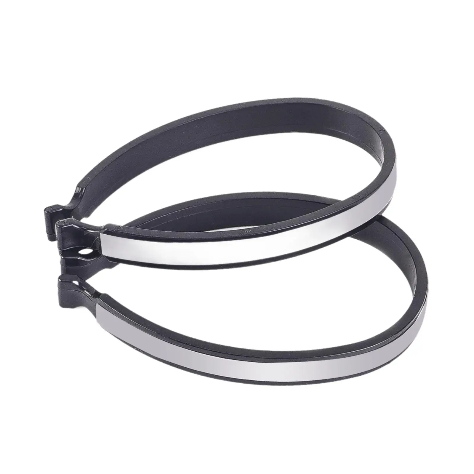 2 Pieces Bicycle Pants Clips Bicycle Trouser Clamps Walking Practical Equipment Cycling Adults Ankle Reflective Clips