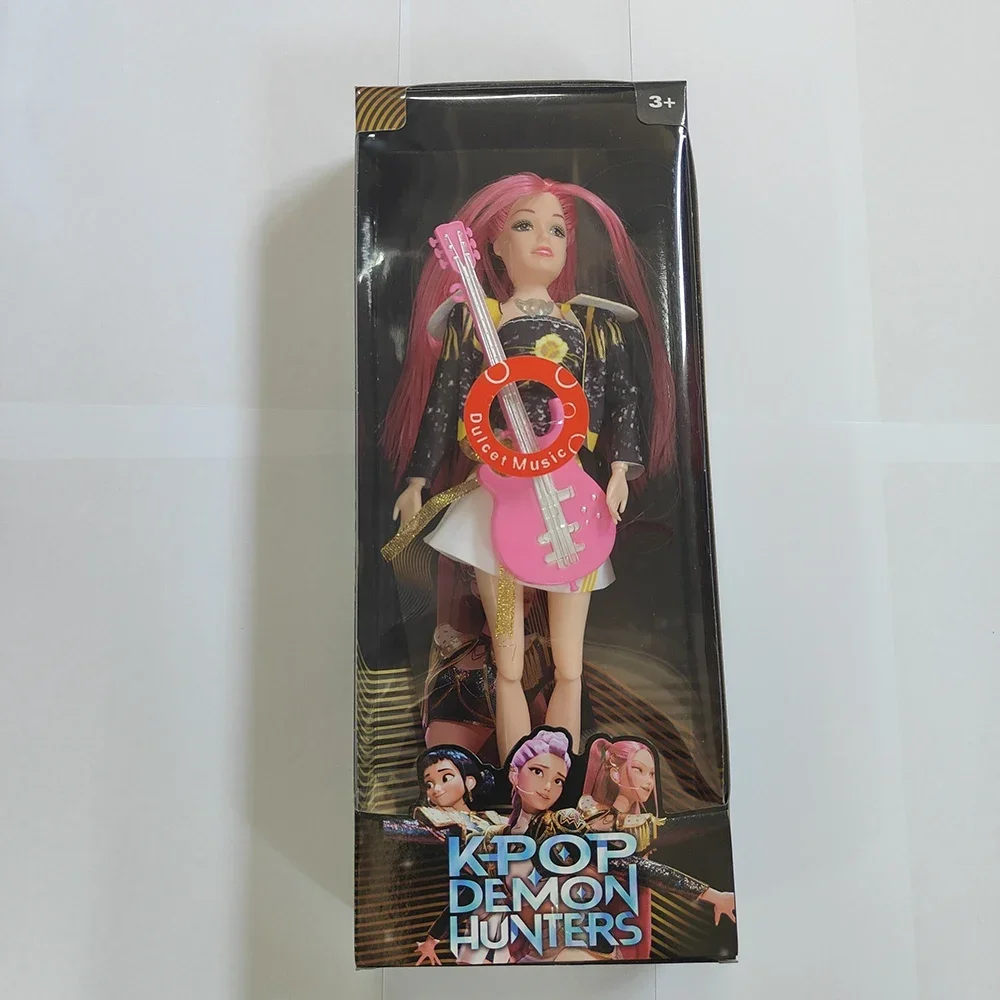 Bambole Anime K-Pop Demon Hunters - Giocattolo Rumi e Mira e Zoey con vestiti bianchi Regalo perfetto a sorpresa di compleanno per i fan di K-Pop