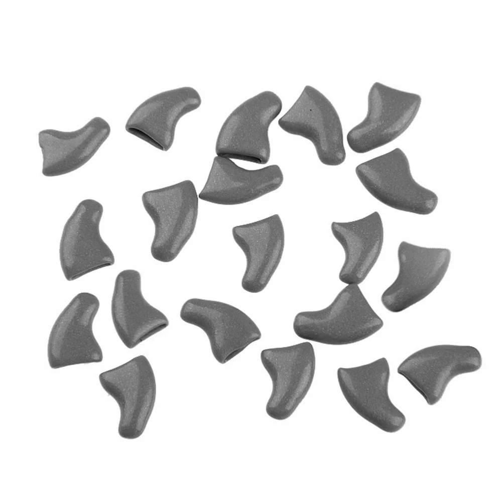 

120Pcs Pet Nail Caps Cat Claw Covers Safe Nail Protectors for Furniture Scratch Prevention Claw Control Accessories Size M