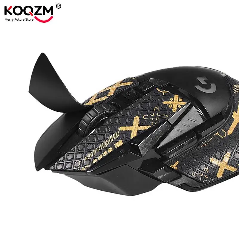 Muisgrip Tape Skate Sticker Non Slip Hagedis Huid Zuigen Zweet Forlogitech G502 Hero Mouse Decoratie Sticker Zelfklevend Sticker
