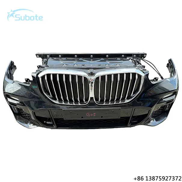 Wholesale High-quality Second-hand Car  Bumper Suitable for 2023-2024 X5 G05 Front Bumper Face Radiator Grille