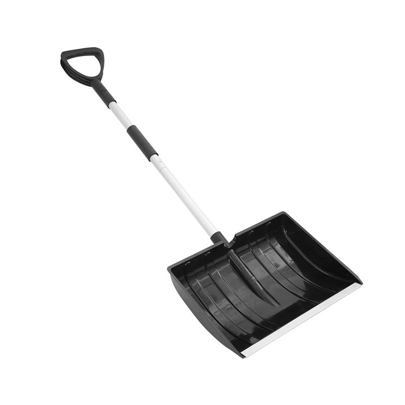 

Large Portable Snow Shovel For Driveway Snow Shovel With Aluminum Handle And Wide Blade Scoop Shovel Snow Removal-ABSW