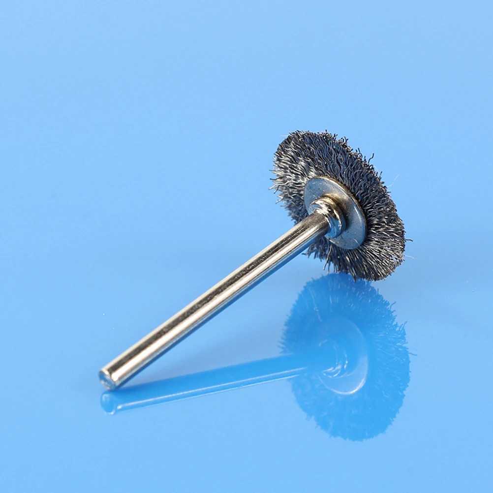 

10 PCS Stainless Steel Wire Wheel Brush Set Derusting Polishing Wheels Abrasive Wheels for Rotary Tools