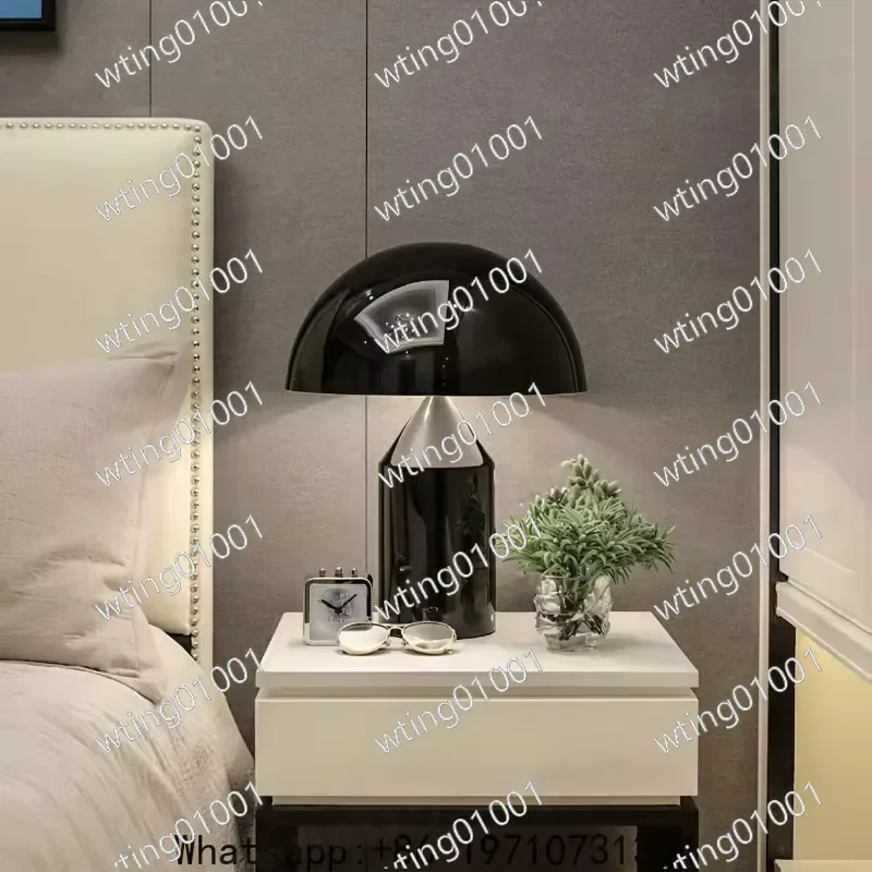 for Nordic Mushroom Head Table Lamp Creative Designer Bedside Light for Bedroom Living Room Sofa Decoration Illumination