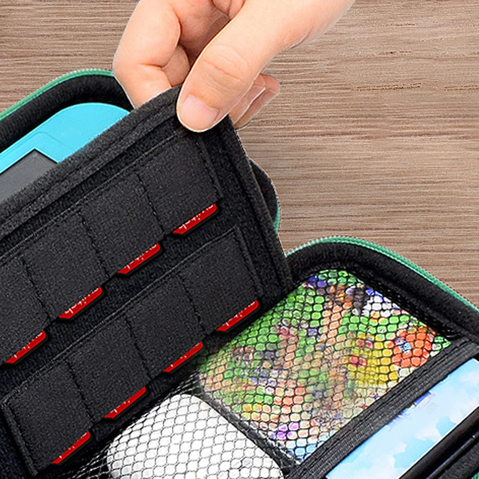 Borsa da trasporto per console di gioco Custodia da trasporto portatile Fodera antiurto antigraffio Custodia rigida per Switch Lite