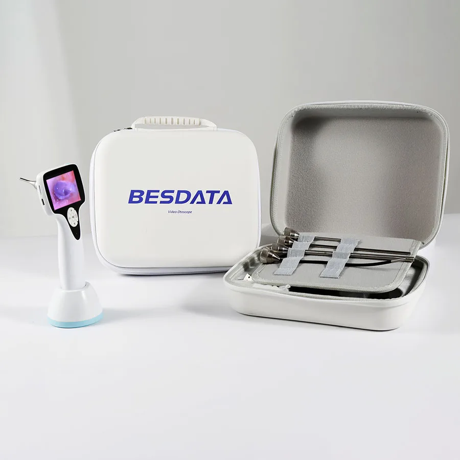 

BESDATA ENT Video Otoscope Ophthalmoscope Set Medical Students Flexible Video Otosocpe