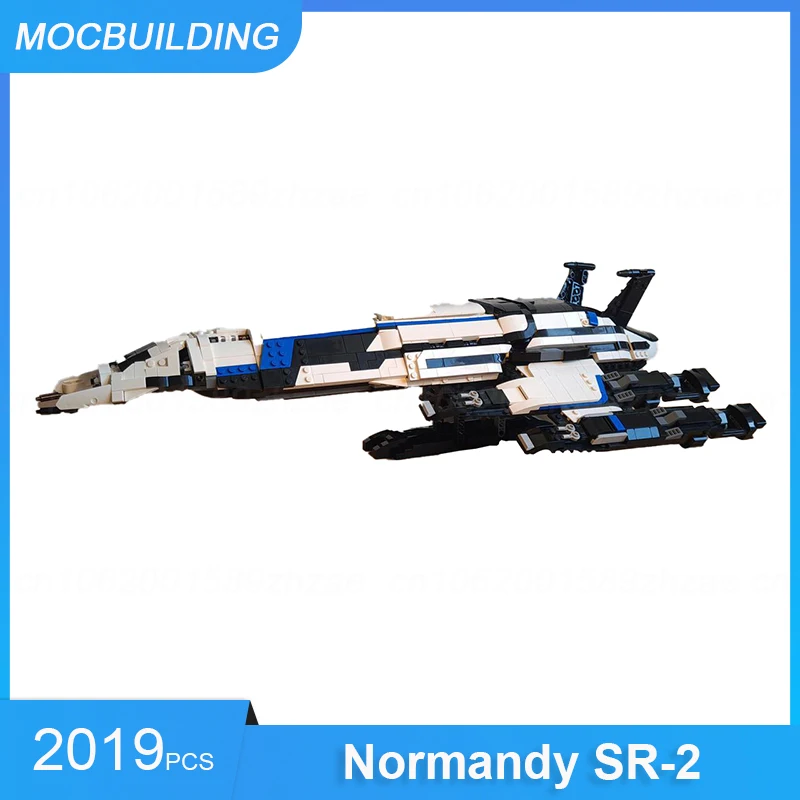 MOC Building Blocks Normandy SR-2 with Interior and Shuttle Model DIY Assemble Bricks Educational Creative Toys Gifts 2019PCS