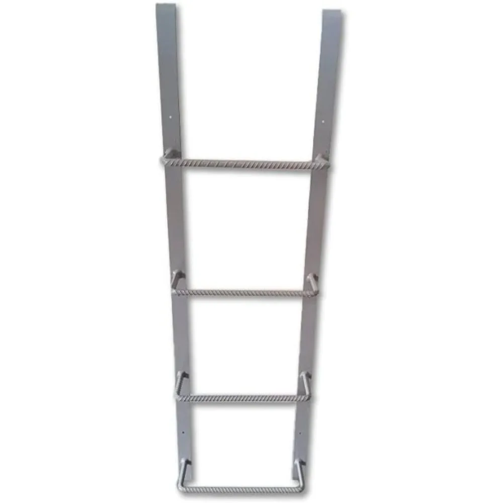 Heavy-Duty Steel Window Well Ladder (7-Rung, Grey) ladder for home  attic ladder