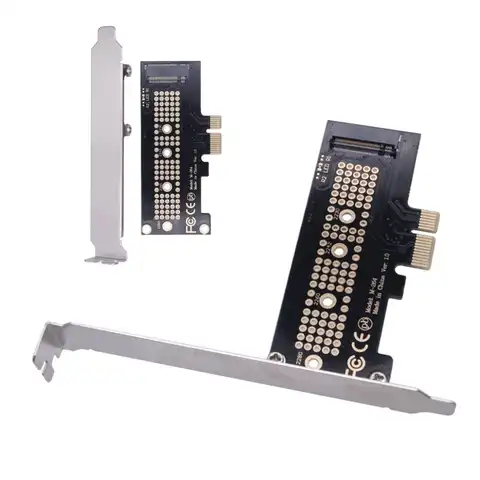 M.2 NGFF SSD To PCI-E X1 Adapter Card PCI-E M.2 NVMe PCIE M.2 SSD Adapter Hard Disk Card Reader SSD Riser for 2230-2280 Size SSD