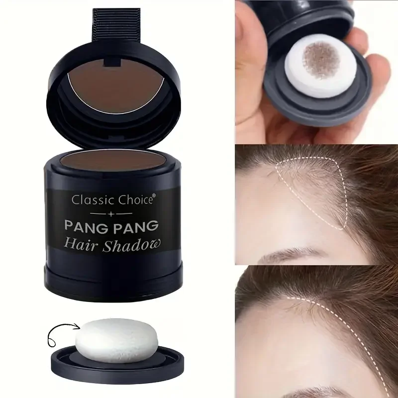 3 Color Hair Line Powder Black Root Up Natural Instant Waterproof Hairline Shadow Concealer Coverage Paint Repair Fill In Hair