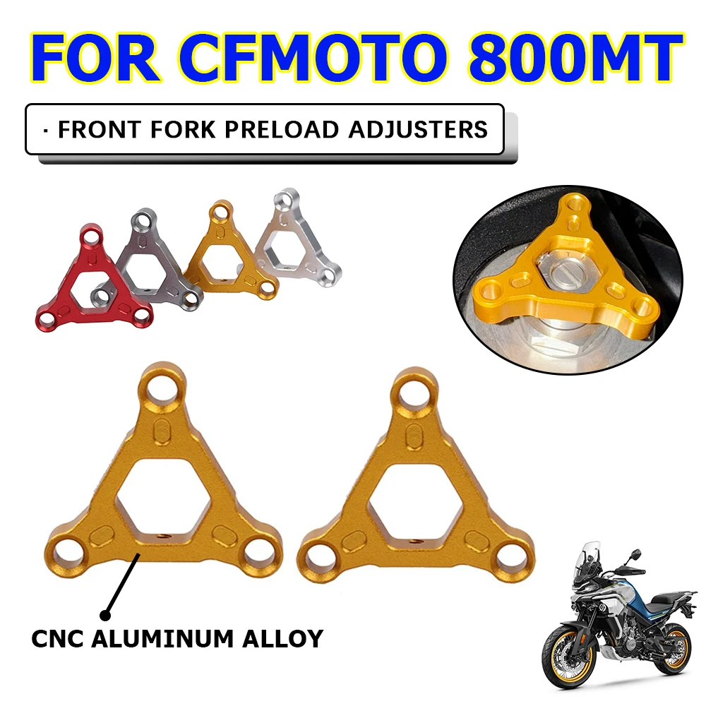 

For CFMOTO CF MOTO 800MT MT800 MT 800 MT CF800MT Motorcycle Accessories Front Suspension Fork Preload Adjusters Cap Guard Cover