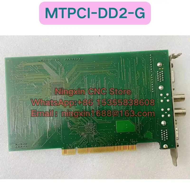 Second-hand MTPCI-DD2-G Image acquisition card Functional test OK Fast delivery