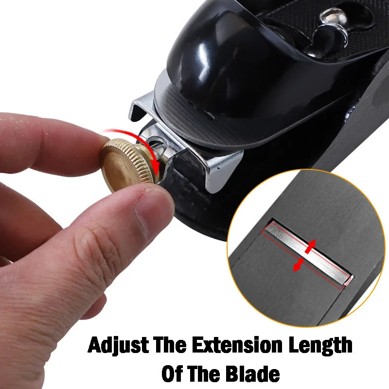 Small Hand Planes T10 Plane Woodworking Specific Wood Trimming Manual Push Planer Portable Adjustable Chamfer Hand Planing