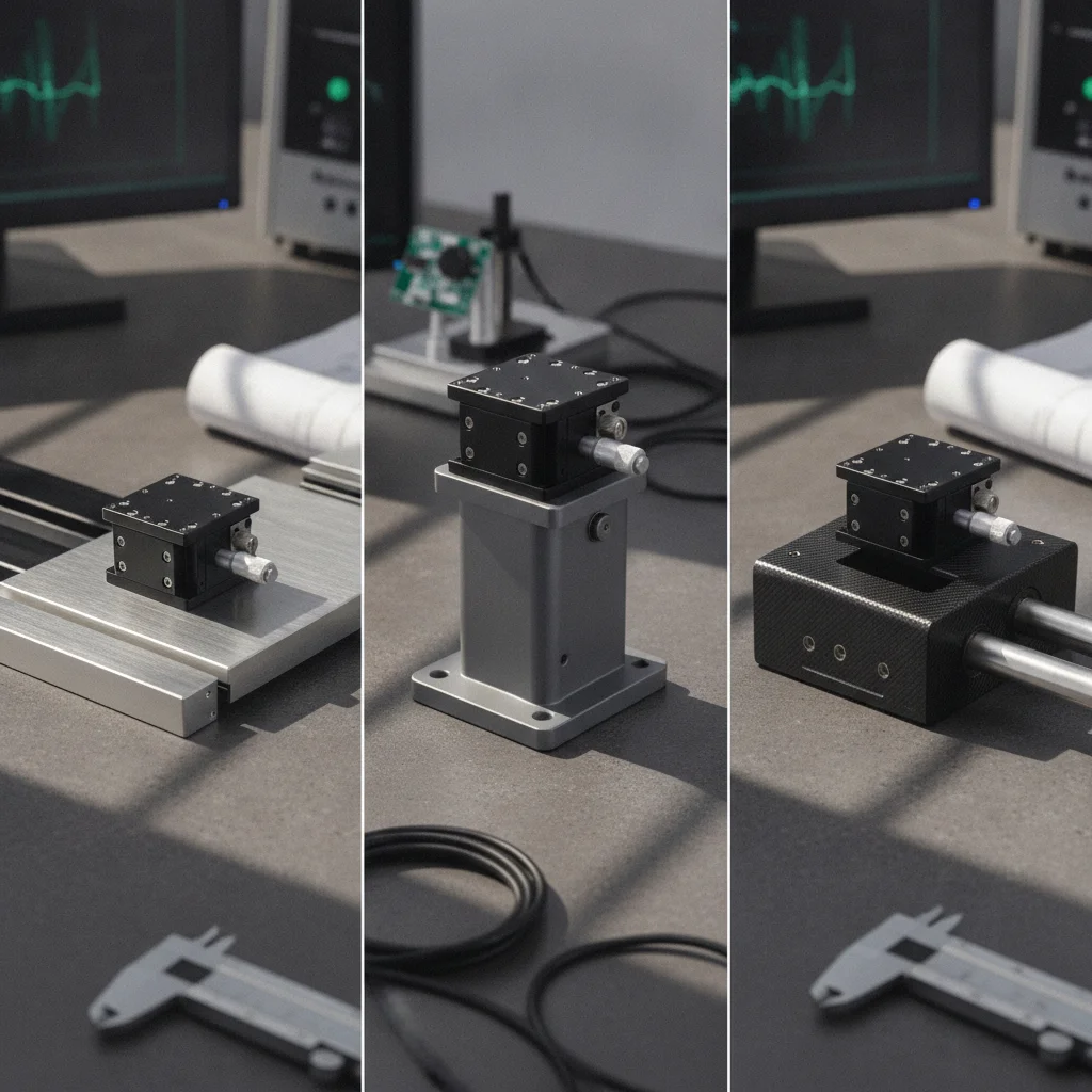 Manual Translation Stage Compact Manual Slide Platform Sliding Table Precision for Laboratory Setups, Automation Rigs